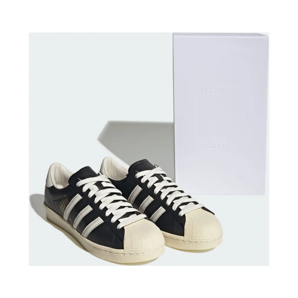 adidas Superstar Vintage Black White Made in Germany (JI3139)