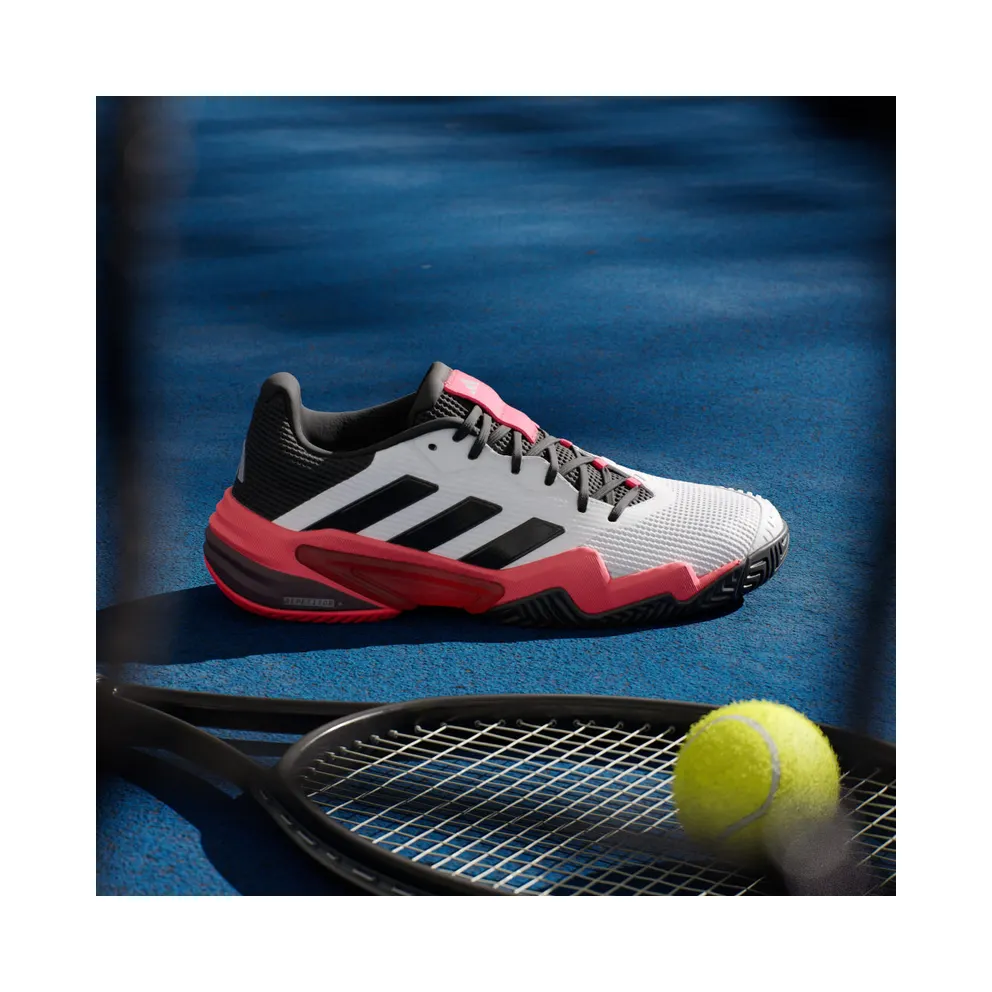 Adidas Barricade 13 Tennis Cloud White / Core Black / Lucid Red (IH2558)