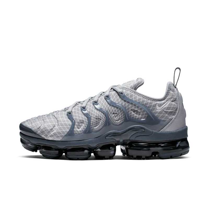 Nike Air VaporMax Plus Wolf Grey Dark Grey White Wolf Grey/Dark Grey-Team Orange-White (924453-019)
