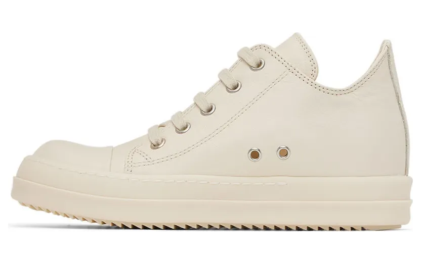 Rick Owens Kids Gray Low Sneakers (BG02B5899 LMU 02B BG) (3)