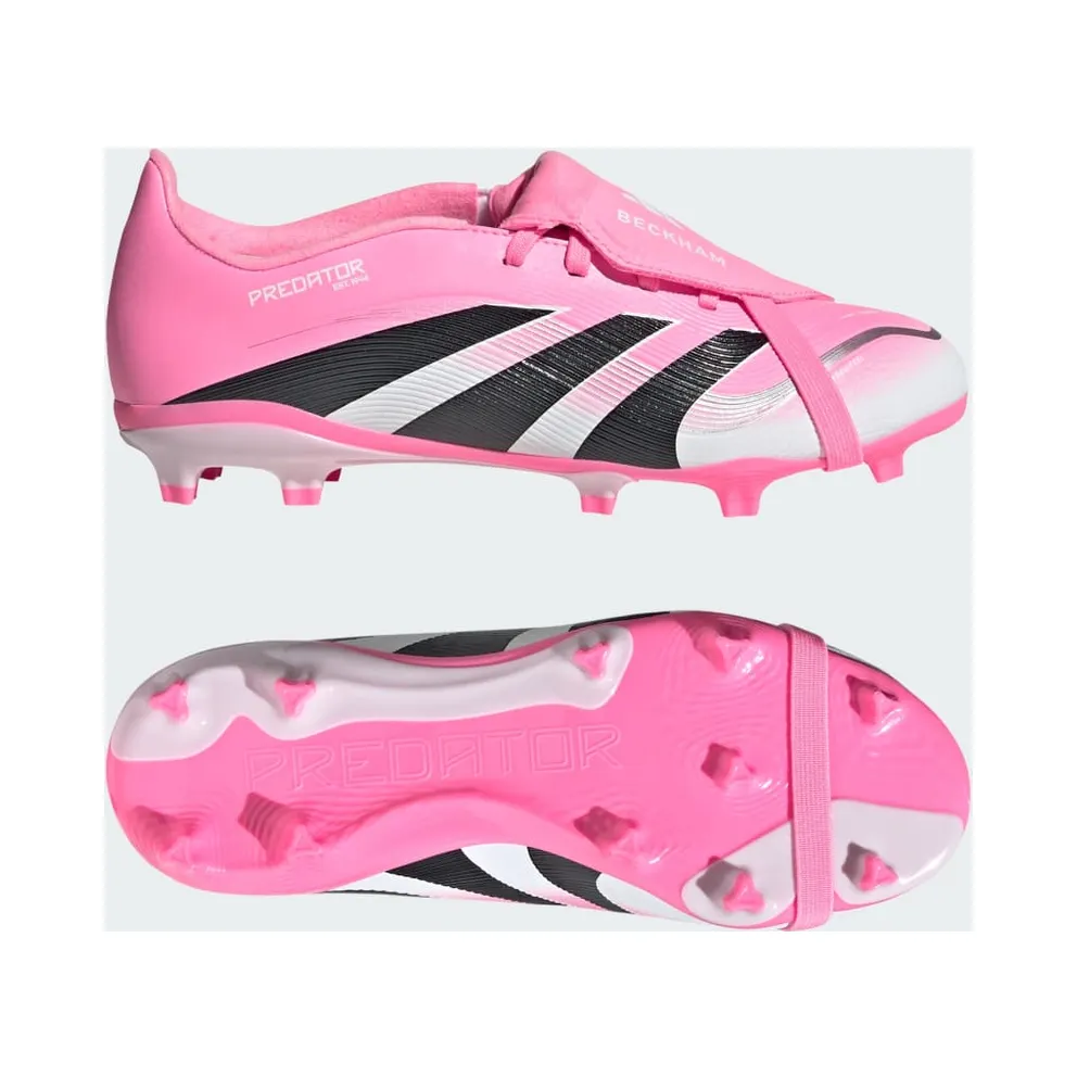 adidas Predator League Fold-Over Tongue FG/MG David Beckham Beam Pink (JP9917)