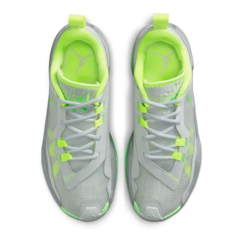 Jordan One Take 4 Light Silver Volt Particle Grey Green Strike (DZ3338-003)