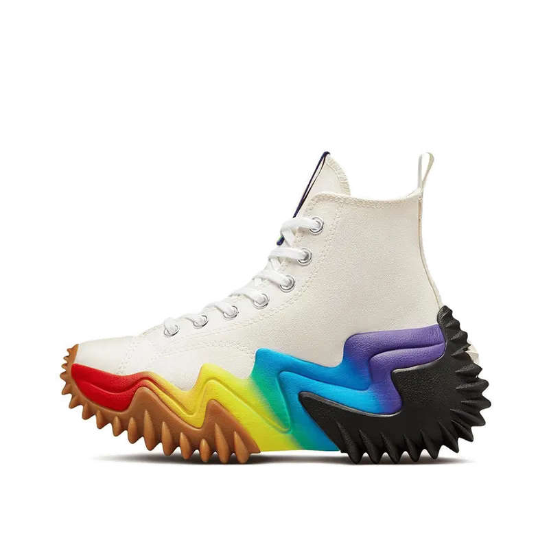 Converse Run Star Motion CX Platform Pride Egret/court Purple