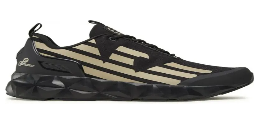 Ea7 Emporio Armani sneaker Triple Black / Gold Red (X8X033XCC52R3744)