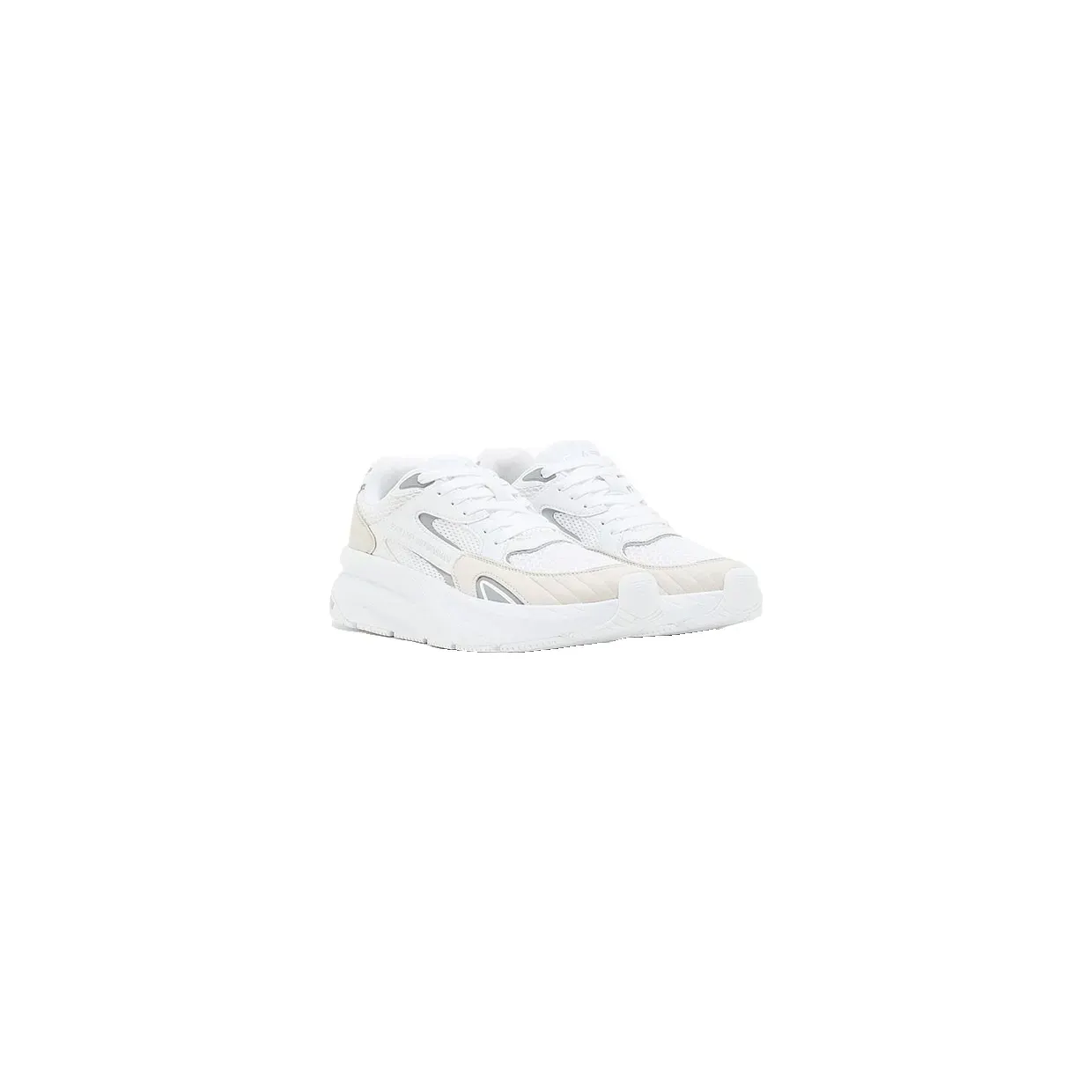 Ea7 Emporio Armani Triple White / Silver (7X000342AF18617M01968)