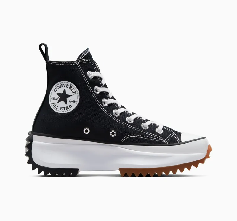 Converse Run Star Hike Hi Black White Gum (2019) (166800C)