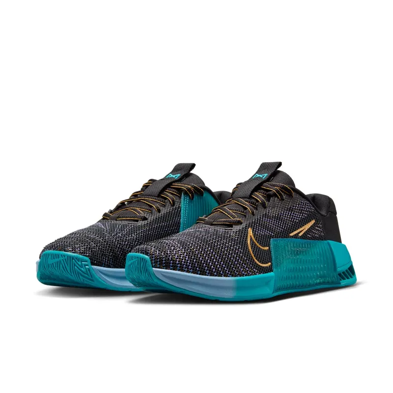 Nike Metcon 9 AMP Black Dusty Cactus Psychic Blue (HF1395-001)