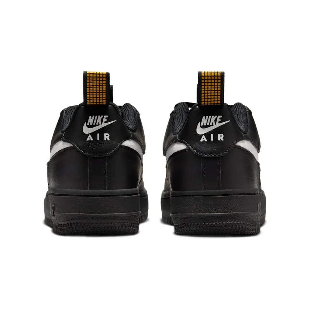 Nike Air Force 1 LV8 GS Mini Swoosh “Black / University Gold / White” (HF0095-001)