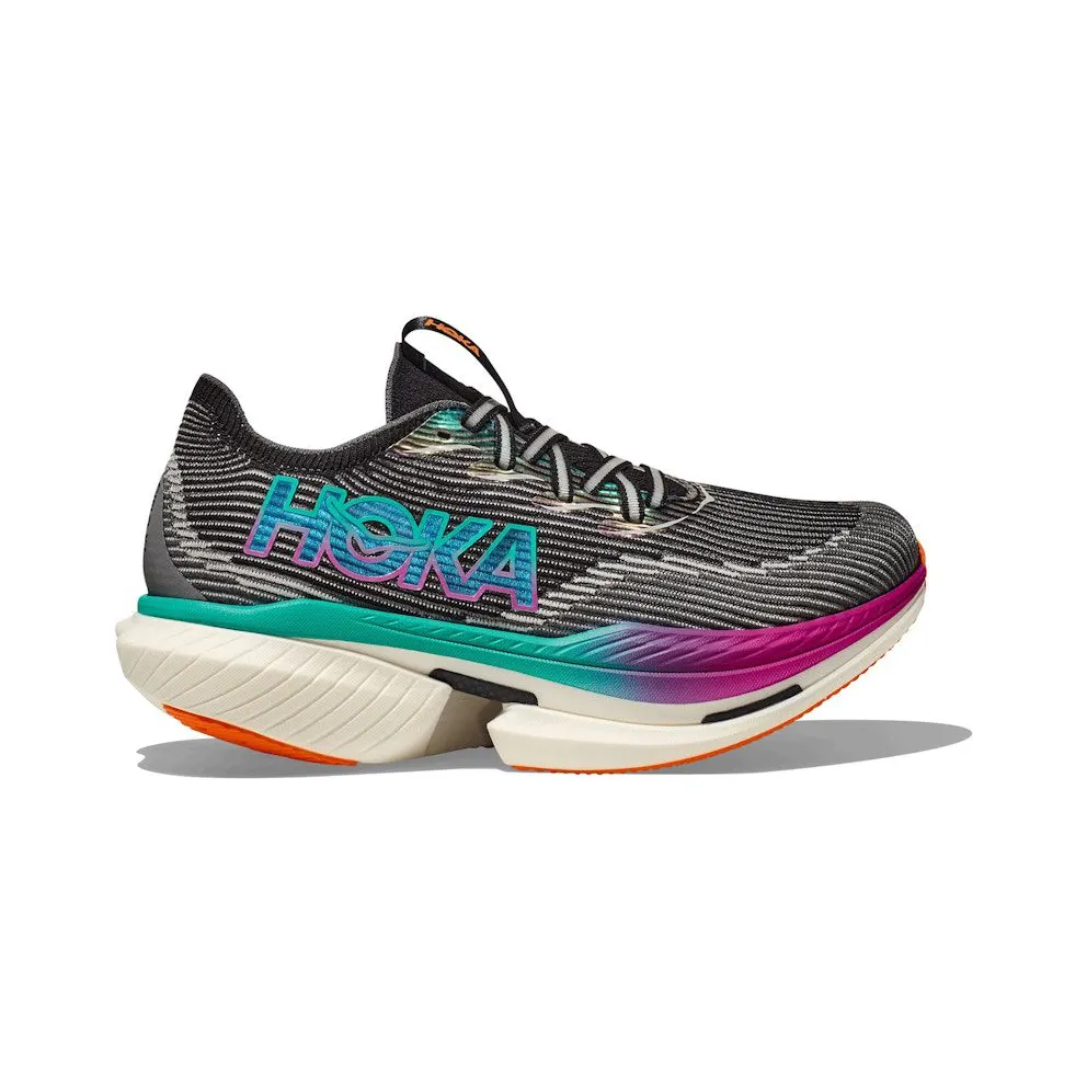 Hoka One Cielo X1 Black Electric Aqua (1147910-BCQ)