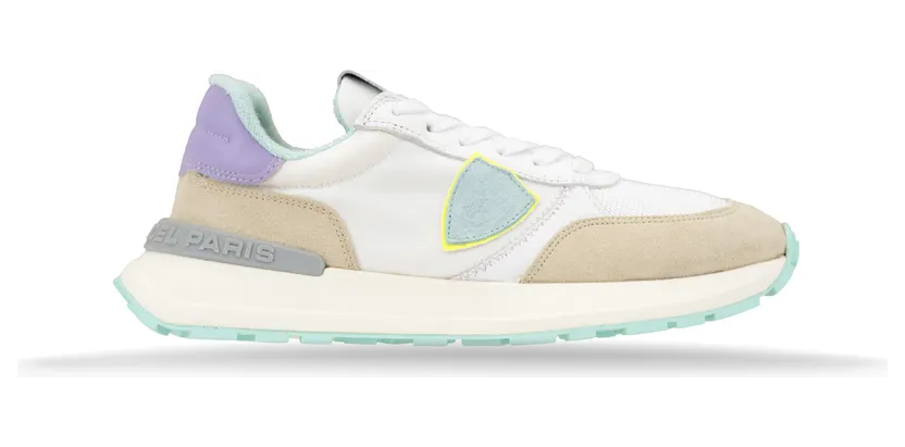 Philippe Model Mondial Pop “White/Aqua/Lilac” (ATLD WP34)