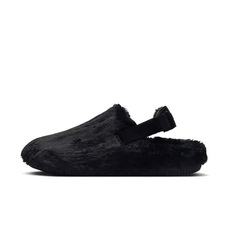 Nike Calm Mule SE “Black Fur” (FZ3118-001)