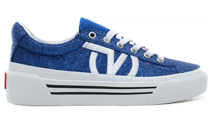 VANS Glitter Sid Ni Schoenen (Blauw)