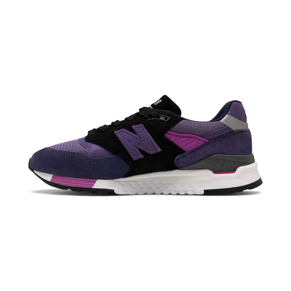 New Balance 998 Purple Black Purple/Grey (M998BLD)