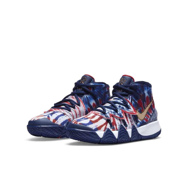 Nike Kybrid S2 Tie Dye USA (GS) Blue Void/Metallic Gold-Photo Blue-White (CV0097-400)