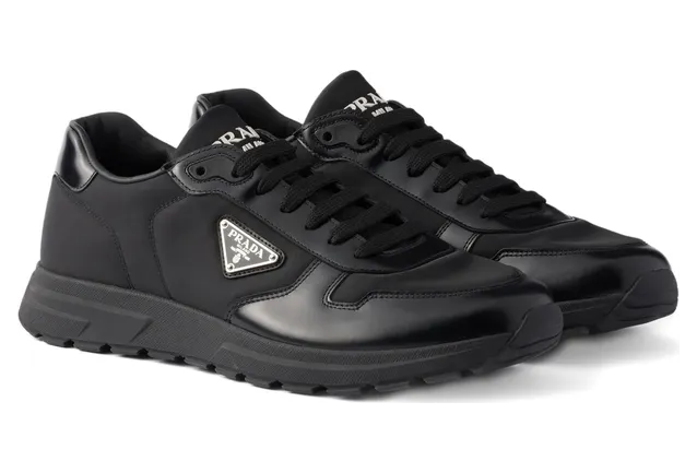 Prada Prax 01 Re-nylon and Brushed Leather “Black” (2EE443 F G000 3LF5 F0002) (2)