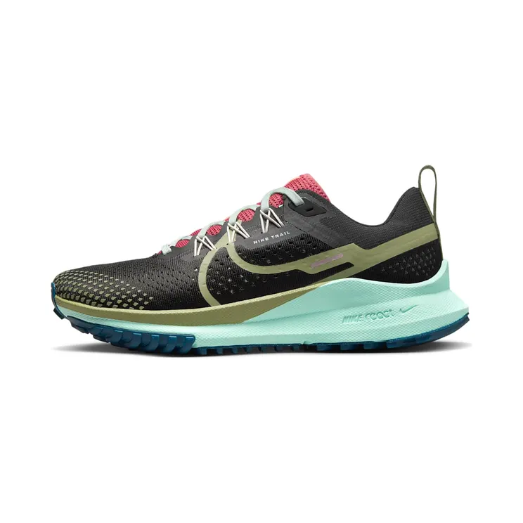 Nike React Pegasus Trail 4 “Black / Canyon Rust / Mint Foam / Alligator” (DJ6159-004)