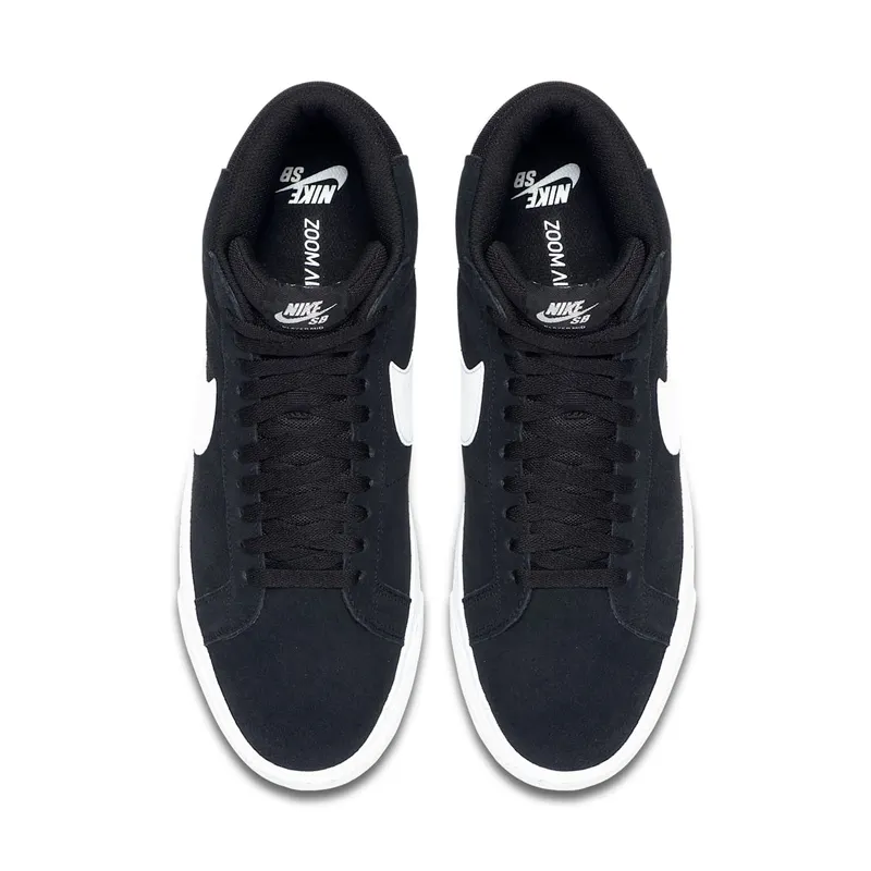 Nike SB Zoom Blazer Mid Black White Black/White/White (864349-002)