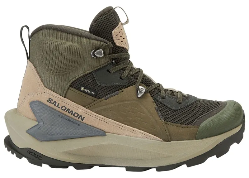 Salomon Elixir Mid Gore-Tex Peat Vintage Khaki Castlerock (L47697800)