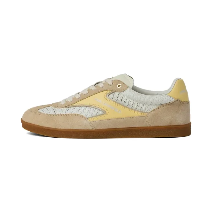 Karl Lagerfeld Kandidate sneakers met mesh – Beige (KLL63826190)