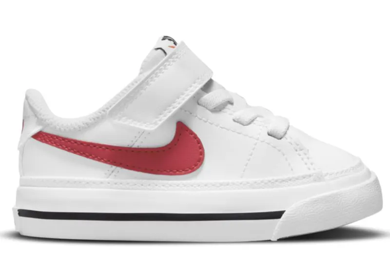 Nike Court Legacy White University Red (TD) (DA5382-105)