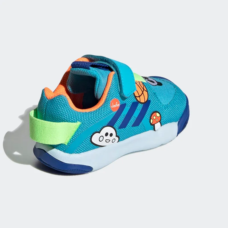 Adidas ActivePlay Cleofus Signal Cyan / Royal Blue / Signal Orange (FW8394)