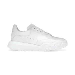 Alexander McQueen Court Trainers White Leather (W) (633915WIA989000)