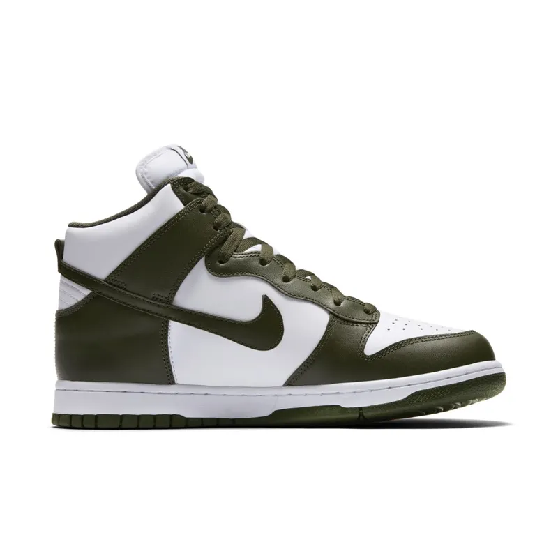 Nike Dunk High Retro Cargo Khaki Cargo Khaki/Cargo Khaki-White (846813-300)