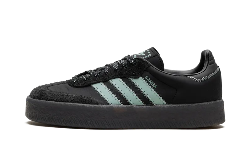 Adidas Sambae “Core Black Haze Green” (IE9110)