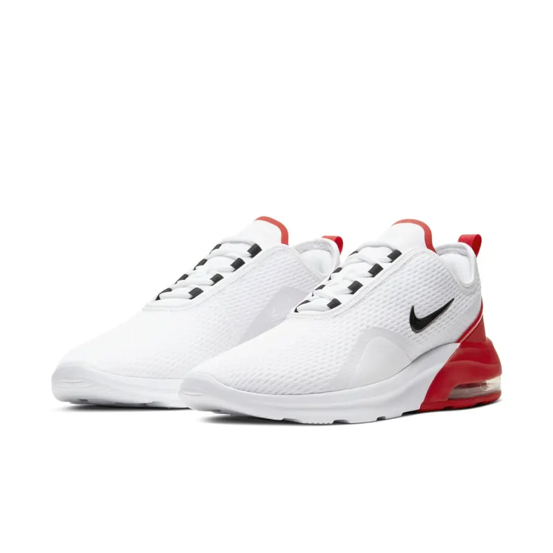 Nike  Air Max Motion 2 White University Red White/University Red-Photon Dust-Black (AO0266-105)