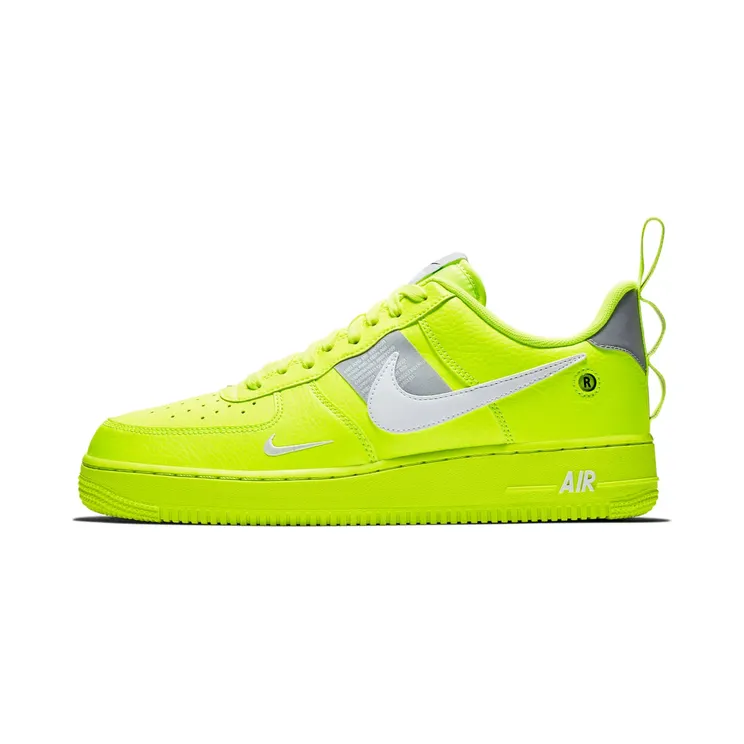 Nike Air Force 1 Utility Volt 2 “Volt / Black / Wolf Grey / White” (AJ7747-700)