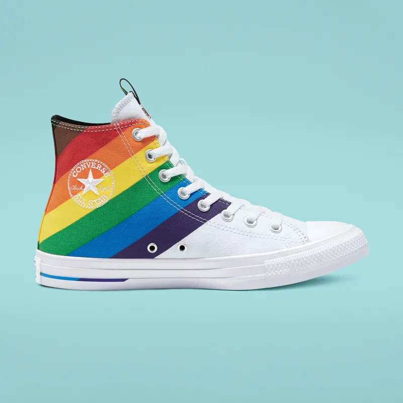 Converse Chuck Taylor All-Star Hi Pride White (2020) White/University Red (167758C)