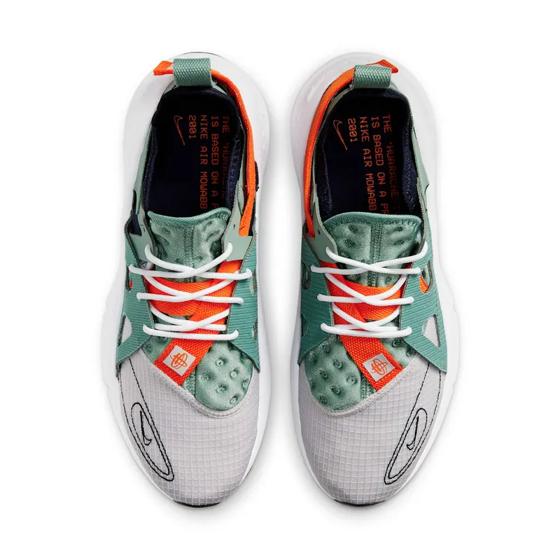 Nike Huarache Type Silver Pine Silver Pine/Vast Grey/Magma Orange (BQ5102-301)