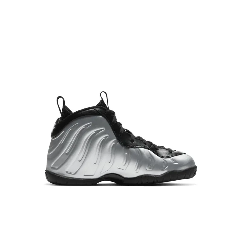 Nike Air Foamposite One Chrome Black (PS) Chrome/White-Black-Laser Crimson (CU1055-002)