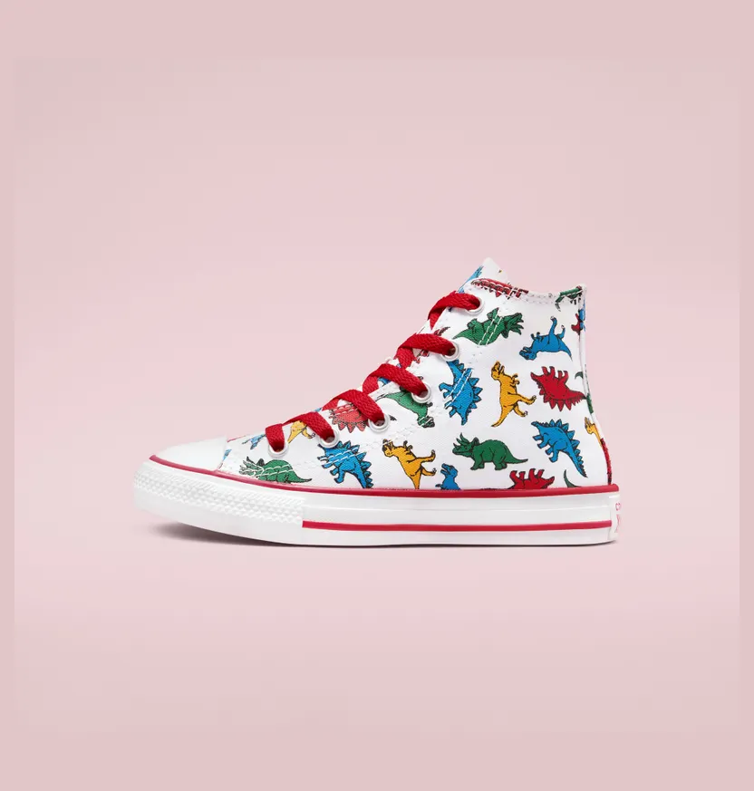 Converse Chuck Taylor All Star Dinosaurs Wit/enamel Red/totally Blue