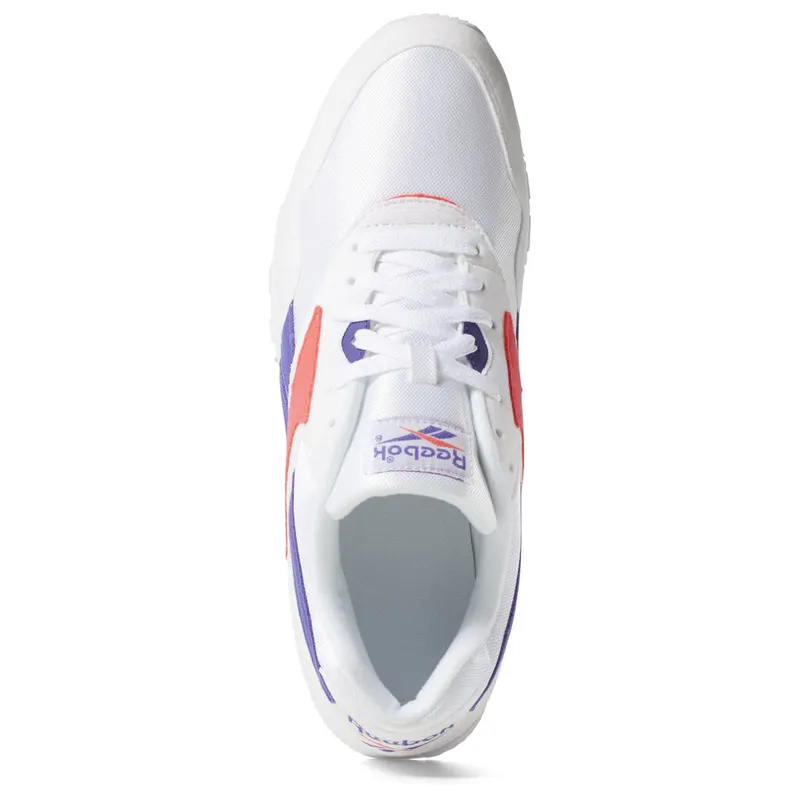 Reebok Rapide White / Team Purple / Neon Red
