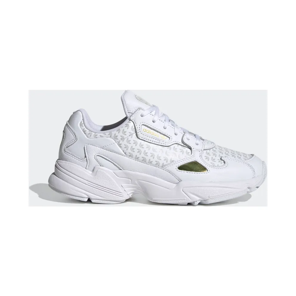 adidas Falcon Schuh Cloud White / Grey One / Gold Metallic (FV8257)