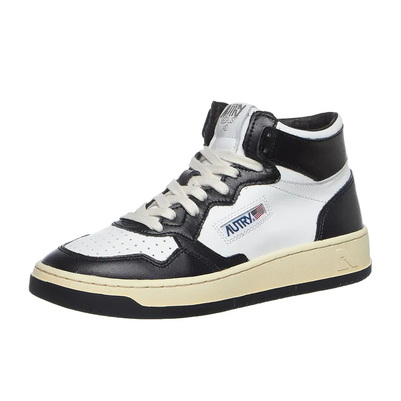 Autry 01 Mid White / Black (AUMWWB01)