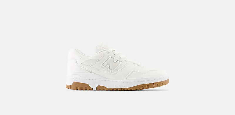 New Balance 550 White Canvas Gum (BB550CVA)