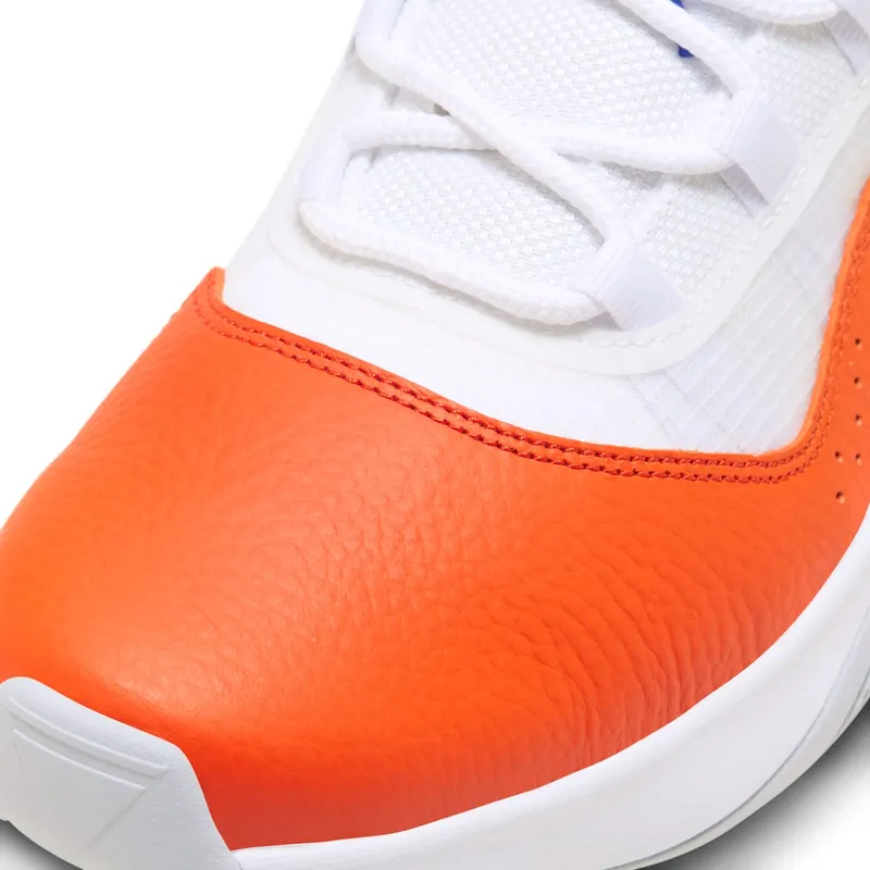 Jordan 11 CMFT Low White Safety Orange Hyper Royal (CW0784-108)