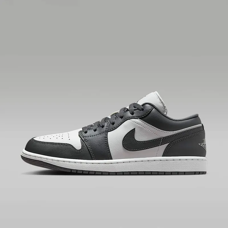 Jordan 1 Low “Grey / White” (553558-044)