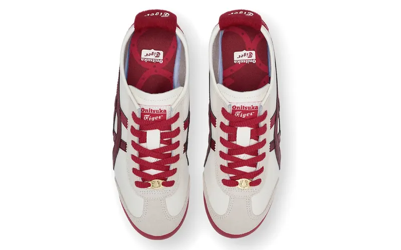 Onitsuka Tiger Mexico 66 White / Red / Burgundy (1183C600-100)