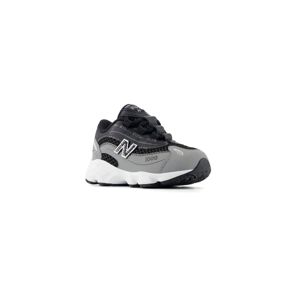 New Balance 1000 Bungee Lace Slate Grey Black (IV1000AK)