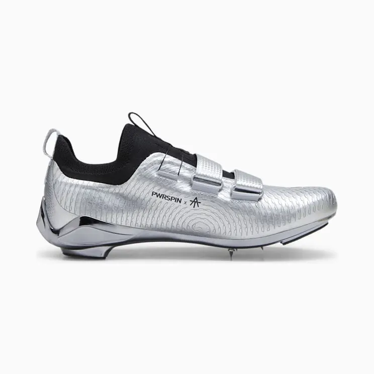 Puma PWR Spin Indoor Cycling Alex Toussaint Matte Silver (378580-01)