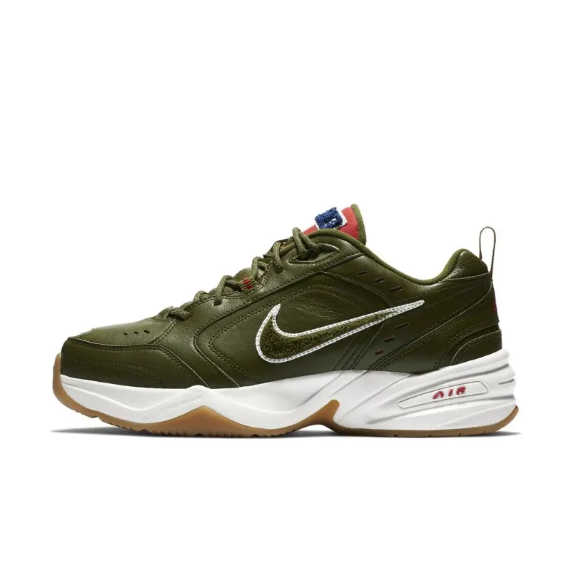 Nike Air Monarch IV Weekend Campout Legion Green/Team Gold-Deep Royal Blue (AV6676-300)