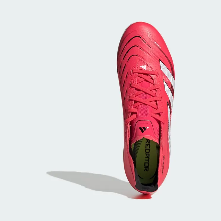 adidas Predator League Artificial Grass Boots “Lucid Red / Cloud White / Core Black” (ID3837)