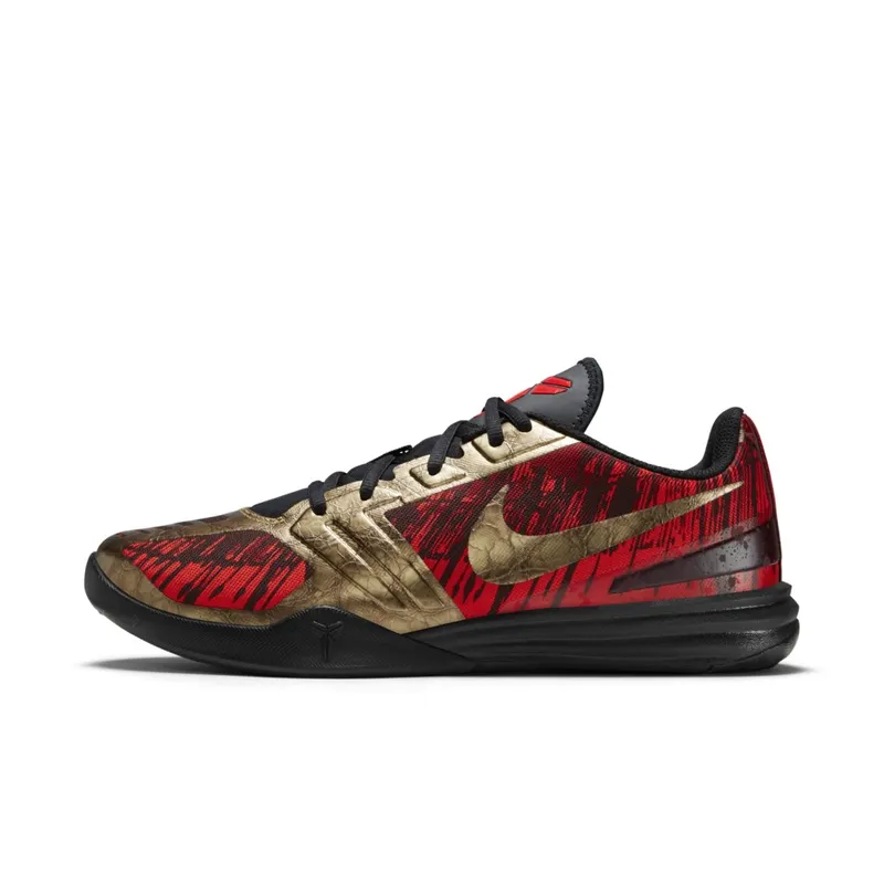 Nike KB Mentality Black Metallic Gold Chilling Red Black/Metallic Gold-Chilling Red (704942-008)