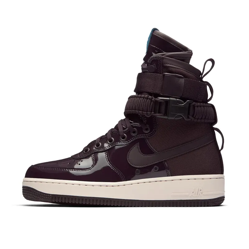 Nike SF Air Force 1 High Ruby Rose Force Is Female Port Wine (W) Port Wine/Port Wine-Space Blue (AJ0963-600)