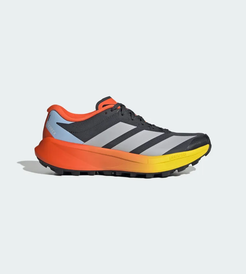 Adidas Terrex Agravic 4 Trailrunningschoenen Carbon / Grey Two / Semi Impact Orange (KK1139)