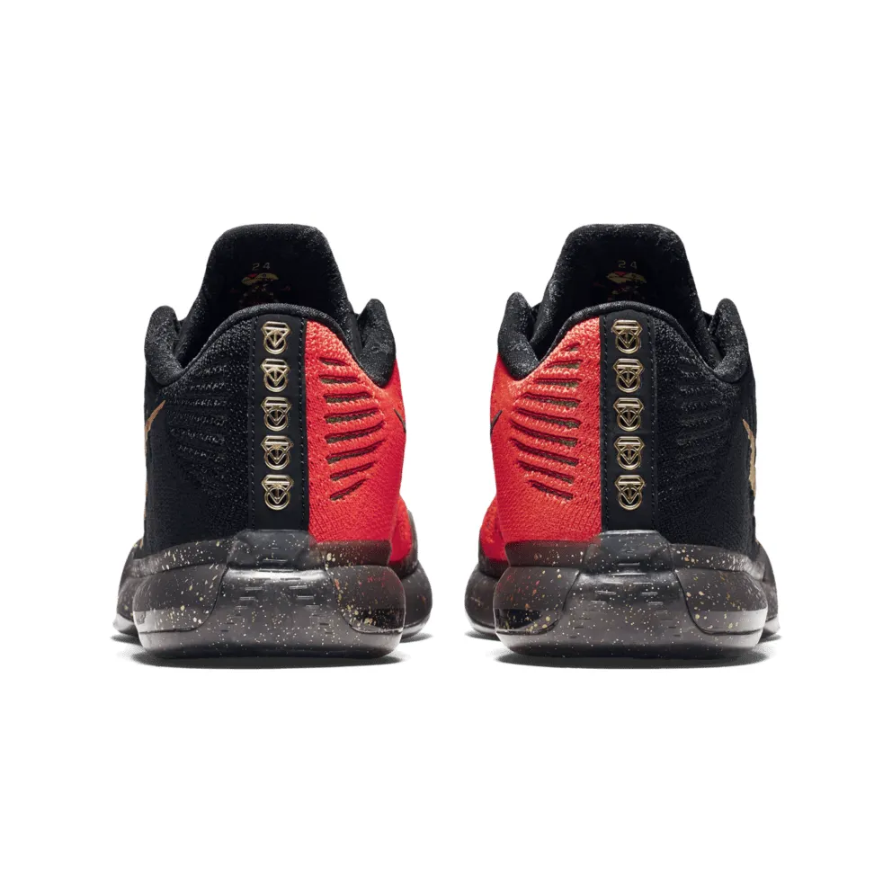 Nike Kobe 10 Elite Christmas Black/Metallic Gold-Bright Crimson (802560-076)