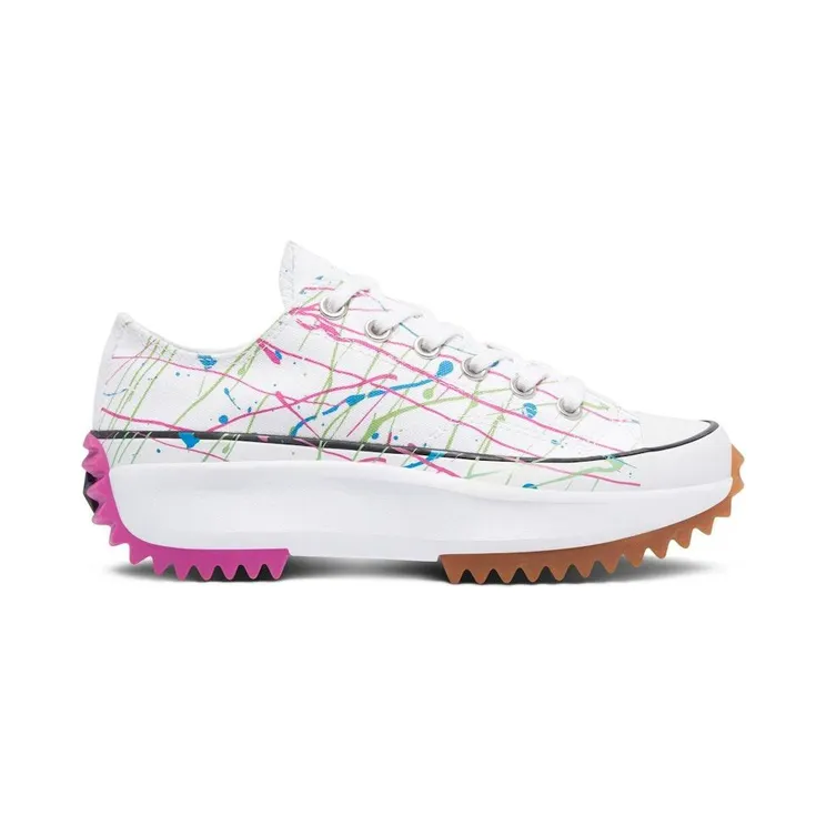Converse Run Star Hike Ox Paint Splatter White (W)